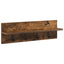 Vægmonteret Jakkeholder Vægmonteret Røget eg 60 x 10,5 x 18 cm