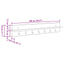 Vægmonteret Jakkeholder Vægmonteret Hvid 100 x 10,5 x 18 cm