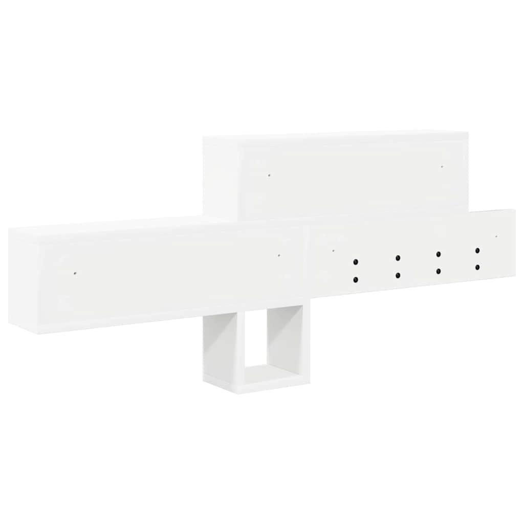Vægmonteret Jakkeholder Vægmonteret Hvid 100 x 12 x 43,5 cm