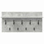Vægmonteret Jakkeholder Vægmonteret Beton Grå 80 x 40 x 12 cm