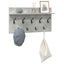 Vægmonteret Jakkeholder Vægmonteret Beton Grå 80 x 40 x 12 cm