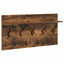Vægmonteret Jakkeholder Vægmonteret Røget eg 80 x 40 x 12 cm