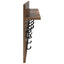 Vægmonteret Jakkeholder Vægmonteret Røget eg 80 x 40 x 12 cm