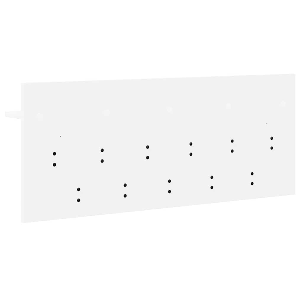 Vægmonteret Jakkeholder Vægmonteret Hvid 100 x 40 x 12 cm
