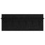 Vægmonteret Jakkeholder Vægmonteret Sort eg 100 x 40 x 12 cm