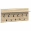 Vægmonteret Jakkeholder Vægmonteret Sonoma eg 100 x 40 x 12 cm