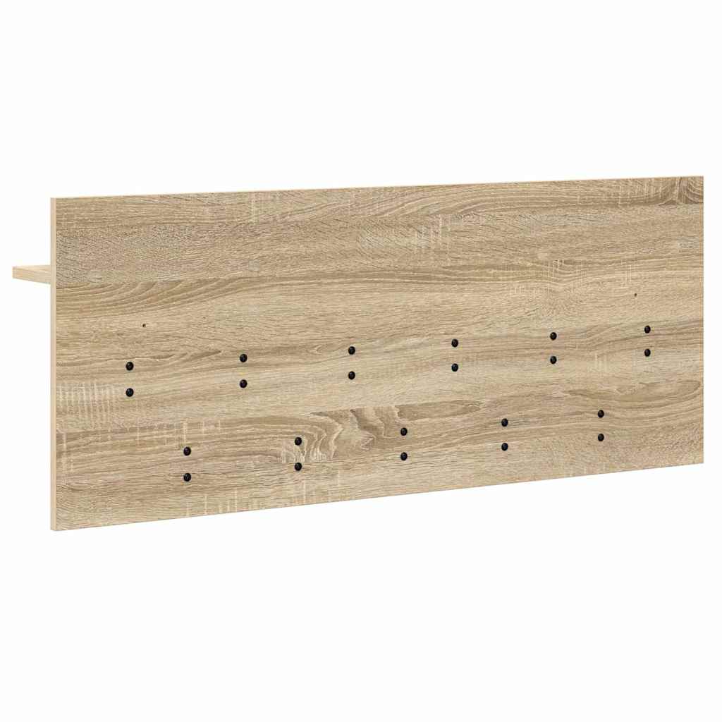 Vægmonteret Jakkeholder Vægmonteret Sonoma eg 100 x 40 x 12 cm