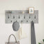 Vægmonteret Jakkeholder Vægmonteret Beton Grå 100 x 40 x 12 cm