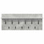 Vægmonteret Jakkeholder Vægmonteret Beton Grå 100 x 40 x 12 cm