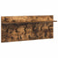 Vægmonteret Jakkeholder Vægmonteret Røget eg 100 x 40 x 12 cm