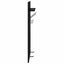 Vægmonteret Jakkeholder Vægmonteret Sort eg 40 x 10 x 90 cm