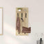 Vægmonteret Jakkeholder Vægmonteret Sonoma eg 40 x 10 x 90 cm