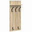 Vægmonteret Jakkeholder Vægmonteret Sonoma eg 40 x 10 x 90 cm