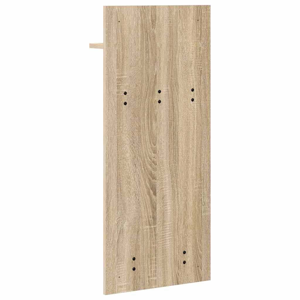 Vægmonteret Jakkeholder Vægmonteret Sonoma eg 40 x 10 x 90 cm