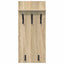 Vægmonteret Jakkeholder Vægmonteret Sonoma eg 40 x 10 x 90 cm