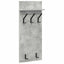 Vægmonteret Jakkeholder Vægmonteret Beton Grå 40 x 10 x 90 cm