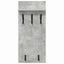 Vægmonteret Jakkeholder Vægmonteret Beton Grå 40 x 10 x 90 cm