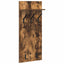 Vægmonteret Jakkeholder Vægmonteret Røget eg 40 x 10 x 90 cm