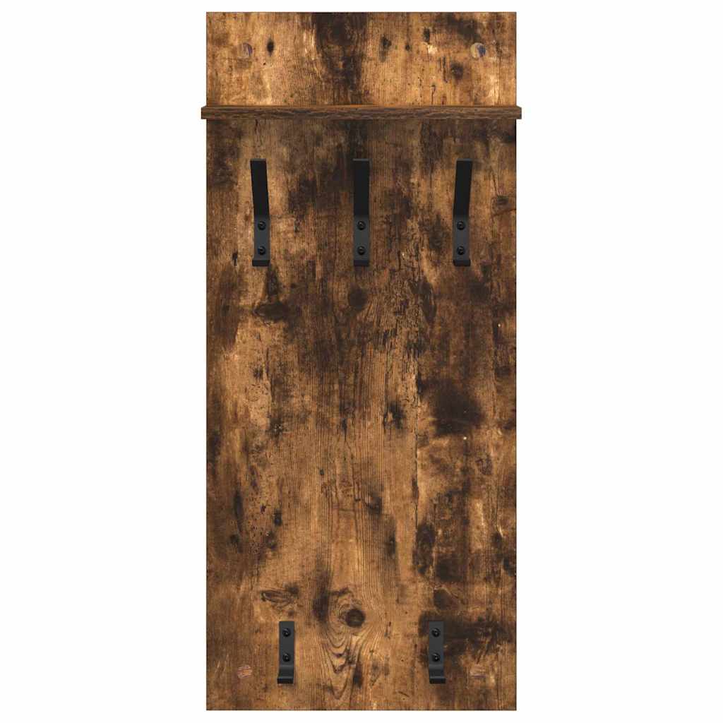 Vægmonteret Jakkeholder Vægmonteret Røget eg 40 x 10 x 90 cm