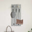 Vægmonteret Jakkeholder Vægmonteret Grå Sonoma 40 x 10 x 90 cm