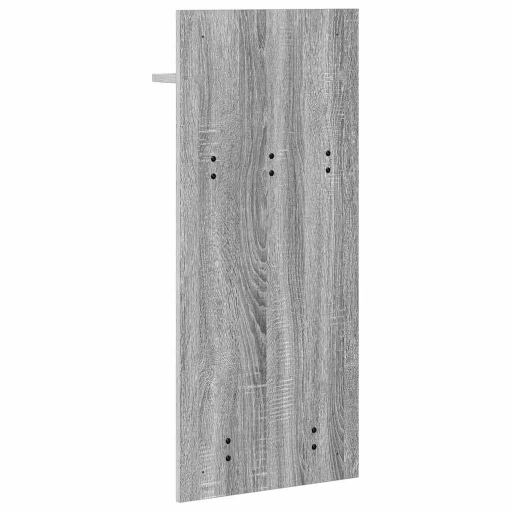 Vægmonteret Jakkeholder Vægmonteret Grå Sonoma 40 x 10 x 90 cm