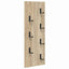 Vægmonteret Jakkeholder Vægmonteret Sonoma eg 30 x 1,5 x 80 cm