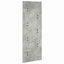 Vægmonteret Jakkeholder Vægmonteret Beton Grå 30 x 1,5 x 80 cm