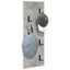 Vægmonteret Jakkeholder Vægmonteret Beton Grå 30 x 1,5 x 80 cm