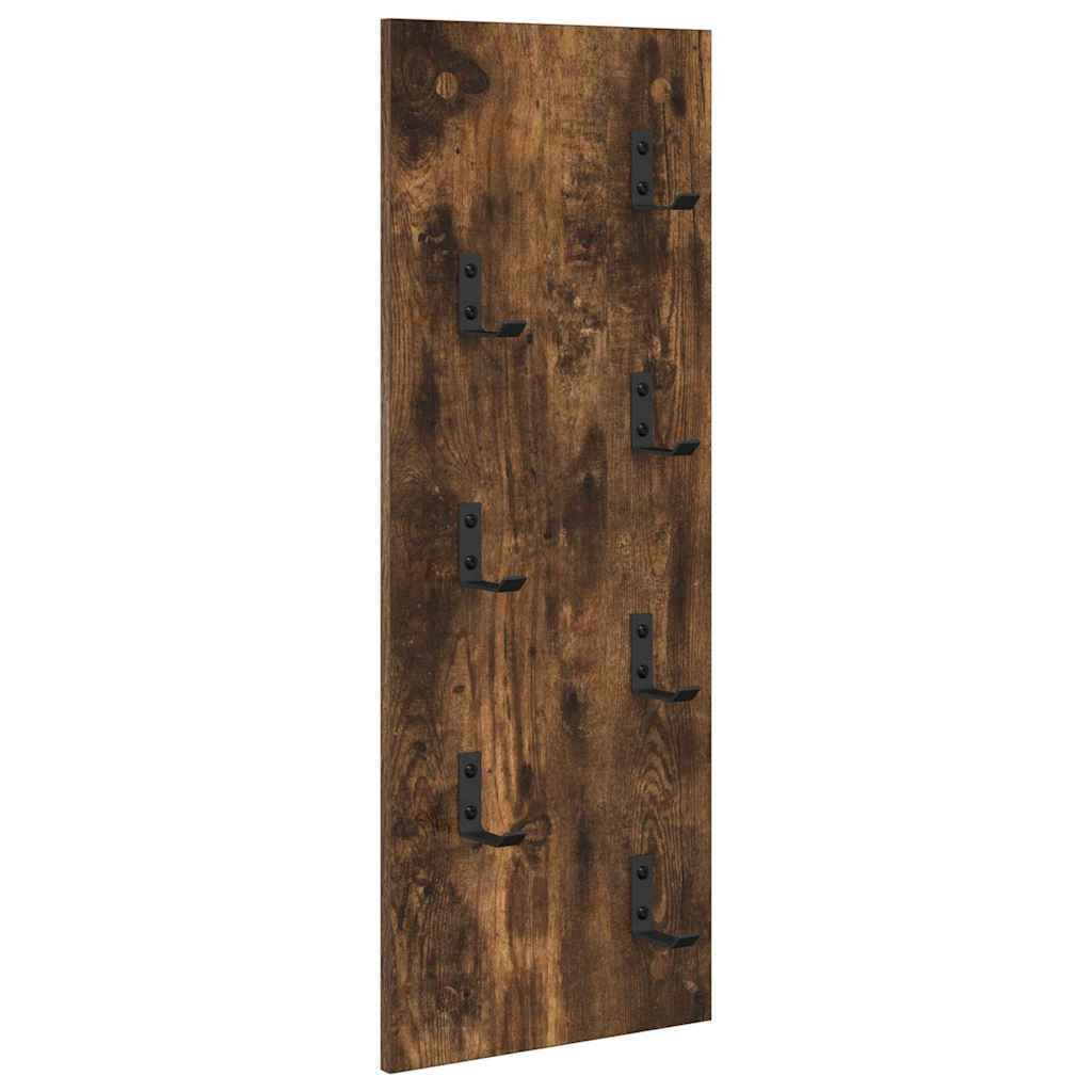 Vægmonteret Jakkeholder Vægmonteret Røget eg 30 x 1,5 x 80 cm