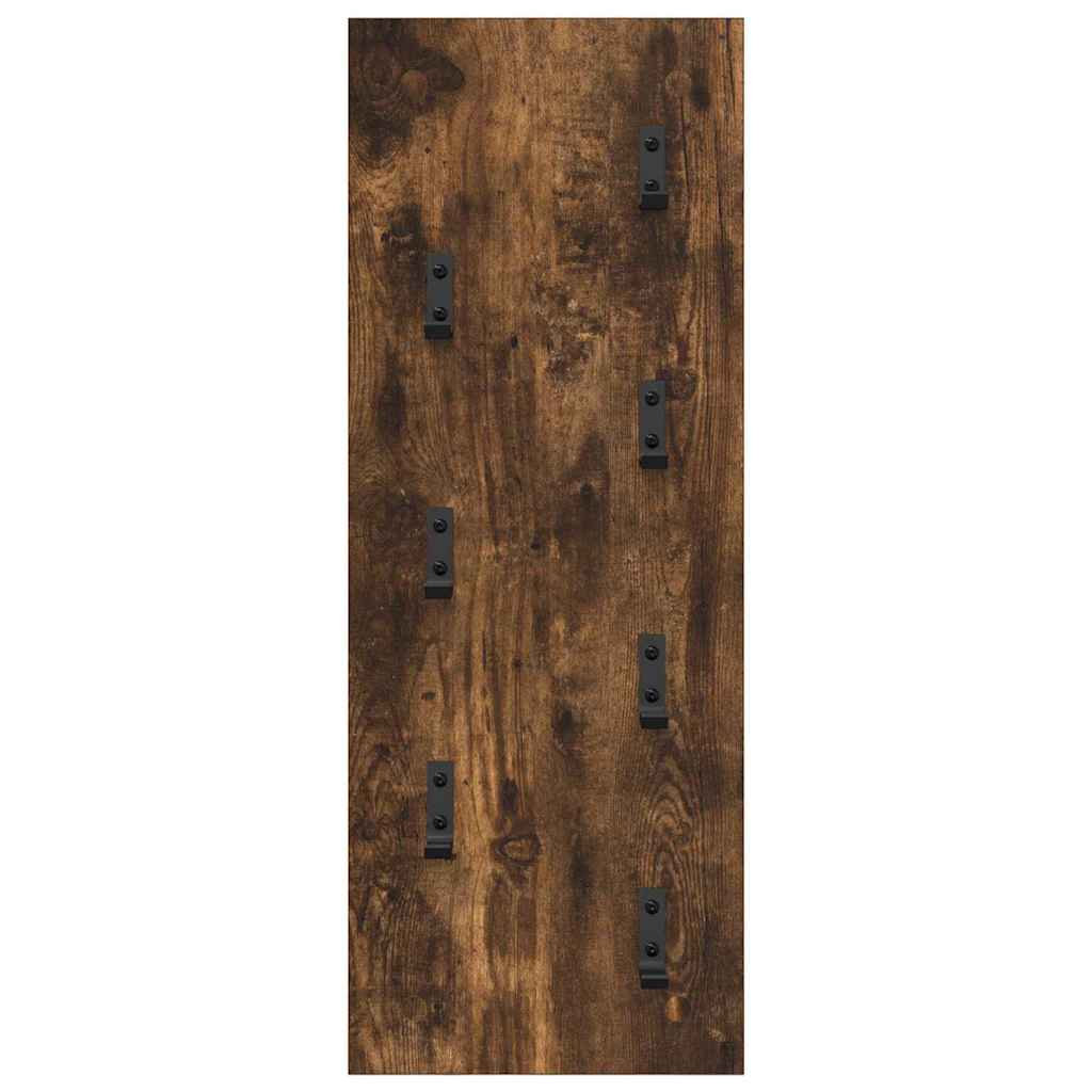 Vægmonteret Jakkeholder Vægmonteret Røget eg 30 x 1,5 x 80 cm