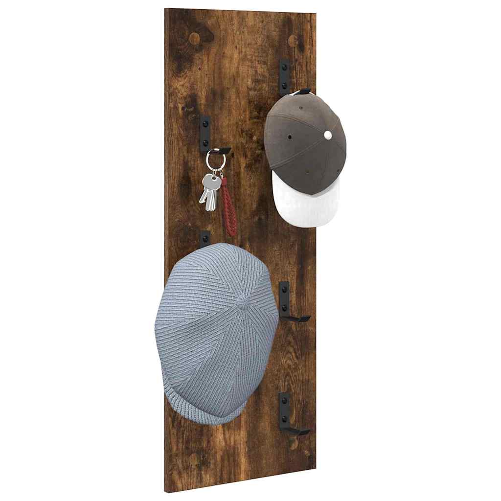 Vægmonteret Jakkeholder Vægmonteret Røget eg 30 x 1,5 x 80 cm