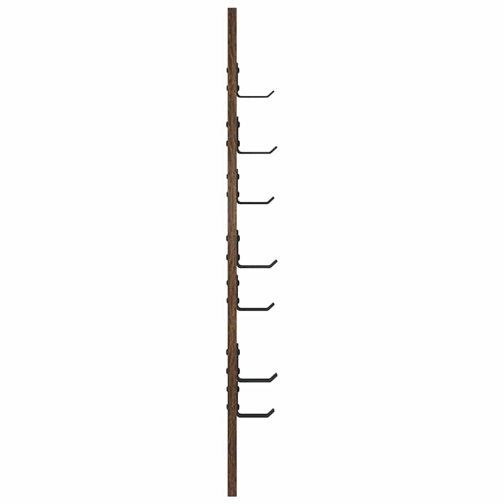 Vægmonteret Jakkeholder Vægmonteret Røget eg 30 x 1,5 x 80 cm
