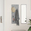 Vægmonteret Jakkeholder Vægmonteret Grå Sonoma 30 x 1,5 x 80 cm