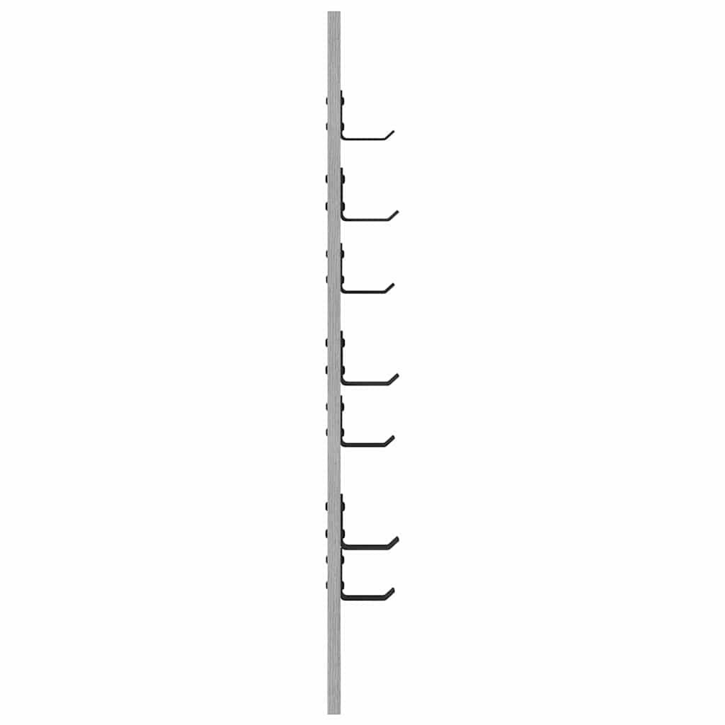 Vægmonteret Jakkeholder Vægmonteret Grå Sonoma 30 x 1,5 x 80 cm