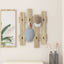 Vægmonteret Jakkeholder Vægmonteret Sonoma eg 60 x 3 x 82 cm