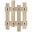 Vægmonteret Jakkeholder Vægmonteret Sonoma eg 60 x 3 x 82 cm