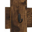 Vægmonteret Jakkeholder Vægmonteret Røget eg 60 x 3 x 82 cm