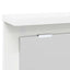 Vægmonteret Jakkeholder Vægmonteret Hvid 85 x 10 x 45 cm