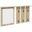 Vægmonteret Jakkeholder Vægmonteret Sonoma-eg 85 x 10 x 45 cm