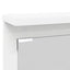 Vægmonteret Jakkeholder Vægmonteret Hvid 84 x 10 x 80 cm