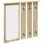 Vægmonteret Jakkeholder Vægmonteret Sonoma-eg 84 x 10 x 80 cm