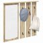 Vægmonteret Jakkeholder Vægmonteret Sonoma-eg 84 x 10 x 80 cm