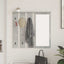 Vægmonteret Jakkeholder Vægmonteret Betongrå 84 x 10 x 80 cm