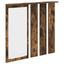 Vægmonteret Jakkeholder Vægmonteret Røget eg 84 x 10 x 80 cm