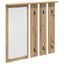 Vægmonteret Jakkeholder Vægmonteret artisan eg 84 x 10 x 80 cm