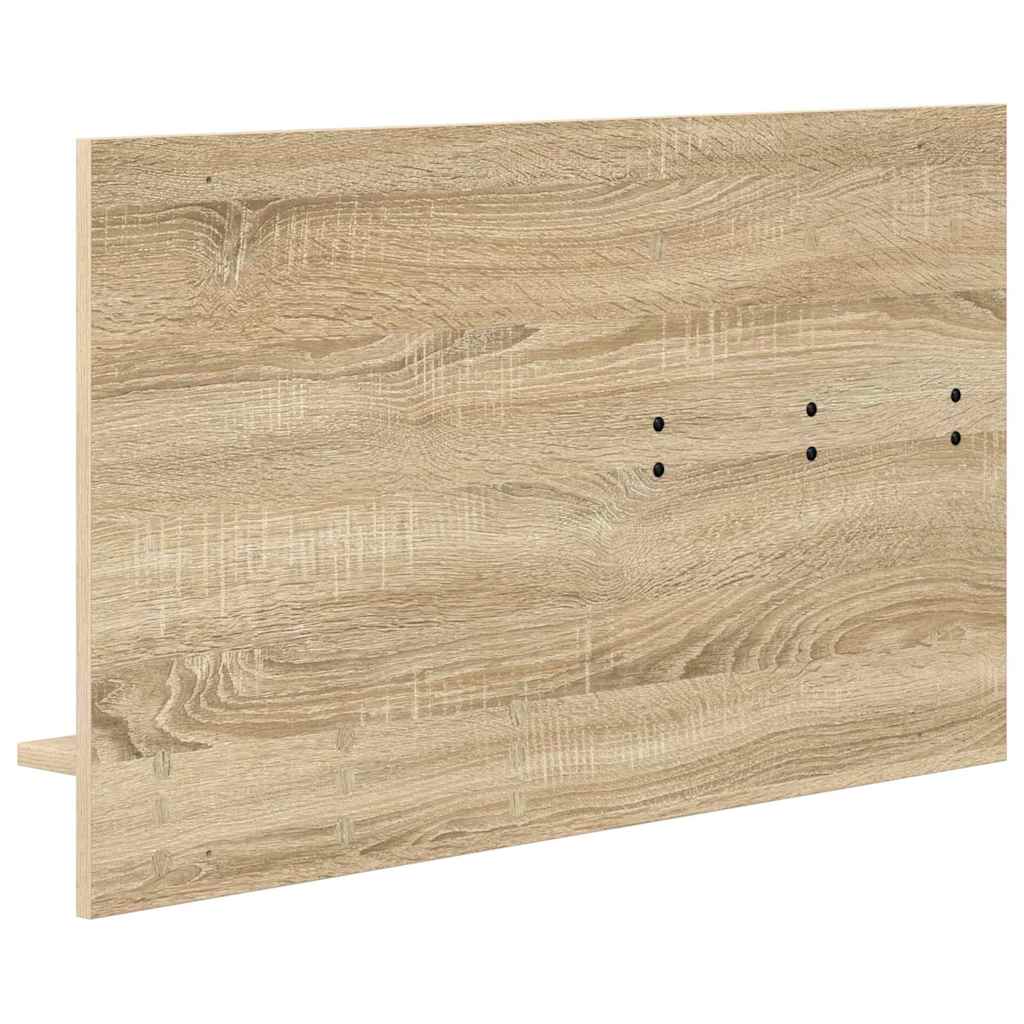 Vægmonteret Jakkeholder Vægmonteret Sonoma eg 90 x 10 x 50 cm