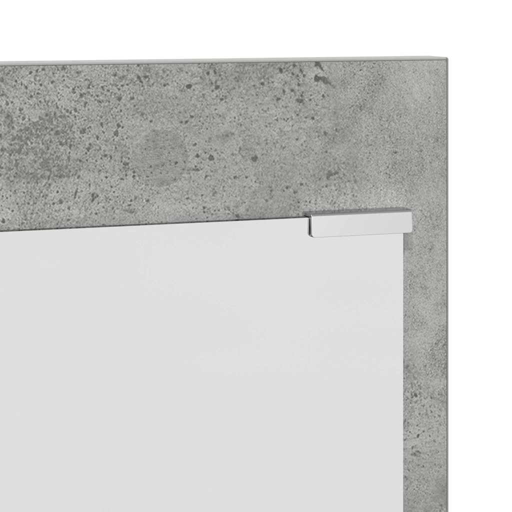Vægmonteret Jakkeholder Vægmonteret Beton Grå 90 x 10 x 50 cm