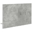 Vægmonteret Jakkeholder Vægmonteret Beton Grå 90 x 10 x 50 cm