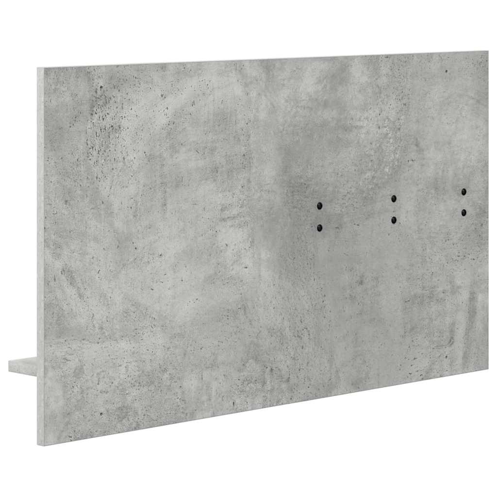 Vægmonteret Jakkeholder Vægmonteret Beton Grå 90 x 10 x 50 cm