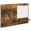 Vægmonteret Jakkeholder Vægmonteret Røget eg 90 x 10 x 50 cm
